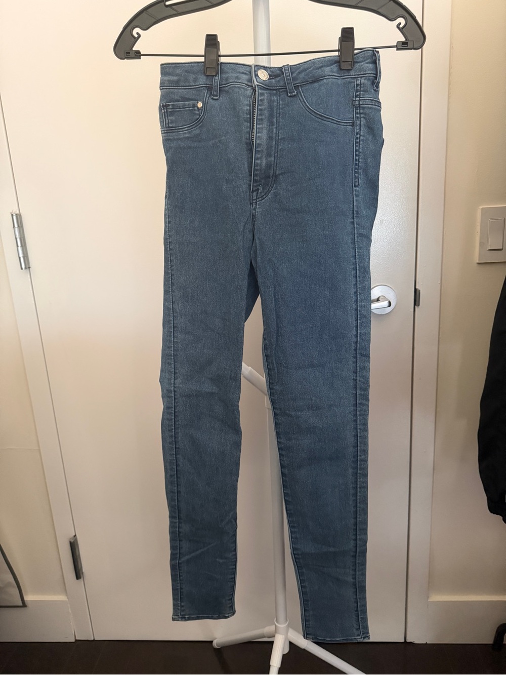 Women’s High-Rise Blue Jeggings - Classic Slim Fit